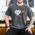 Valentines Day Baseball Ball Heart Dab Boys Kids Men Men's Comfort Colors T-Shirt Pepper Valentines Day Baseball Ball Heart Dab Boys Kids Men Men's Comfort Colors T-Shirt Pepper