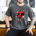 Valentines Day Baseball Heart Bat Sunglasses Men Boys Kids Men's Comfort Colors T-Shirt Pepper Valentines Day Baseball Heart Bat Sunglasses Men Boys Kids Men's Comfort Colors T-Shirt Pepper
