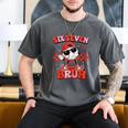 Valentines Day Baseball Six Seven 67 Meme Heart Baseball Dab Men's Comfort Colors T-Shirt Pepper