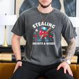 Valentines Day Baseball Stealing Hearts Bases Boys Kids Men Men's Comfort Colors T-Shirt Pepper Valentines Day Baseball Stealing Hearts Bases Boys Kids Men Men's Comfort Colors T-Shirt Pepper