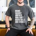 Women's Moms Against Umpires Parents Mom Baseball Sarcastic Men's Comfort Colors T-Shirt Pepper Women's Moms Against Umpires Parents Mom Baseball Sarcastic Men's Comfort Colors T-Shirt Pepper
