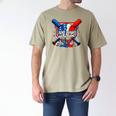100 Days Of School 100th Day Youth Drip Baseball Boys Kid Men's Comfort Colors T-Shirt Khaki 100 Days Of School 100th Day Youth Drip Baseball Boys Kid Men's Comfort Colors T-Shirt Khaki