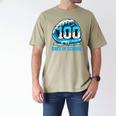 100 Days Of School Baseball Drip Ice Cream Kid Boy 100th Day Men's Comfort Colors T-Shirt Khaki 100 Days Of School Baseball Drip Ice Cream Kid Boy 100th Day Men's Comfort Colors T-Shirt Khaki