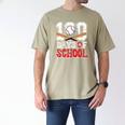 100 Days Of School Baseball 100 Days Smarter Boys Student Men's Comfort Colors T-Shirt Khaki 100 Days Of School Baseball 100 Days Smarter Boys Student Men's Comfort Colors T-Shirt Khaki