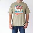 100 Days Of School Boys Baseball Drip 100th Day Dabbing Ball Men's Comfort Colors T-Shirt Khaki 100 Days Of School Boys Baseball Drip 100th Day Dabbing Ball Men's Comfort Colors T-Shirt Khaki