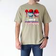 100 Days Of School Dripping Baseball 100th Day Teacher Boy Men's Comfort Colors T-Shirt Khaki 100 Days Of School Dripping Baseball 100th Day Teacher Boy Men's Comfort Colors T-Shirt Khaki