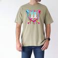 11th Birthday Boys Baseball Ice Cream Drip Boys Baseball Men's Comfort Colors T-Shirt Khaki 11th Birthday Boys Baseball Ice Cream Drip Boys Baseball Men's Comfort Colors T-Shirt Khaki