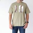 2016 10th Birthday Baseball Boys Kids Ten 10 Tenth Men's Comfort Colors T-Shirt Khaki
