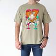 6 7 Ice Cream Drip Baseball Number 67 Player Boy Girl Kids Men's Comfort Colors T-Shirt Khaki 6 7 Ice Cream Drip Baseball Number 67 Player Boy Girl Kids Men's Comfort Colors T-Shirt Khaki