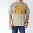 67 Brain Rot Meme Baseball Ice Cream Drip For Kids & Teens Men's Comfort Colors T-Shirt Khaki