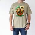 67 Ice Cream Drip Six Seven Baseball Men's Comfort Colors T-Shirt Khaki 67 Ice Cream Drip Six Seven Baseball Men's Comfort Colors T-Shirt Khaki