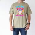 9th Birthday Baseball 9 Year Old Ice Cream Drip Boy Baseball Premium Tri-Blend Men's Comfort Colors T-Shirt Khaki 9th Birthday Baseball 9 Year Old Ice Cream Drip Boy Baseball Premium Tri-Blend Men's Comfort Colors T-Shirt Khaki