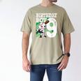 9th Birthday Baseball Birthday Party 9th Birthday Boy Men's Comfort Colors T-Shirt Khaki