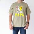 Ball Papa Softball Baseball Dad Daddy Men's Comfort Colors T-Shirt Khaki Ball Papa Softball Baseball Dad Daddy Men's Comfort Colors T-Shirt Khaki