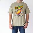 Banana Baseball Cartoon Cool Sports Kids Teens Men's Comfort Colors T-Shirt Khaki Banana Baseball Cartoon Cool Sports Kids Teens Men's Comfort Colors T-Shirt Khaki