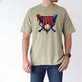 Baseball 10 Year Old Splash Drip 10th Birthday Boy Number 10 Men's Comfort Colors T-Shirt Khaki Baseball 10 Year Old Splash Drip 10th Birthday Boy Number 10 Men's Comfort Colors T-Shirt Khaki