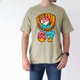 Baseball 67 Ice Cream Drip 67 Six Seven Meme 67th Birthday Men's Comfort Colors T-Shirt Khaki Baseball 67 Ice Cream Drip 67 Six Seven Meme 67th Birthday Men's Comfort Colors T-Shirt Khaki