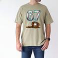 Baseball 67 Six Seven Meme 6-7 Drip Baseball Boys Men Men's Comfort Colors T-Shirt Khaki