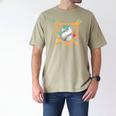 Baseball 8 Year Old Ice Cream Drip 8th Birthday Boy Number 8 Men's Comfort Colors T-Shirt Khaki Baseball 8 Year Old Ice Cream Drip 8th Birthday Boy Number 8 Men's Comfort Colors T-Shirt Khaki