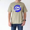 Baseball Dad Athletics For The Dad Who Loves Baseball Games Men's Comfort Colors T-Shirt Khaki Baseball Dad Athletics For The Dad Who Loves Baseball Games Men's Comfort Colors T-Shirt Khaki