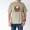 Baseball Dad Camouflage Tee For Proud Fathers Men's Comfort Colors T-Shirt Khaki Baseball Dad Camouflage Tee For Proud Fathers Men's Comfort Colors T-Shirt Khaki