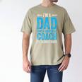 Baseball Dad Coach Father's Day Raglan Baseball Tee Men's Comfort Colors T-Shirt Khaki Baseball Dad Coach Father's Day Raglan Baseball Tee Men's Comfort Colors T-Shirt Khaki