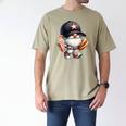 Baseball Dad Gnome Grandpa For Men Baseball Hot Dog Men's Comfort Colors T-Shirt Khaki Baseball Dad Gnome Grandpa For Men Baseball Hot Dog Men's Comfort Colors T-Shirt Khaki