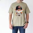 Baseball Dad Gnome For Baseball Lover With Winner Trophy Premium Tri-Blend Men's Comfort Colors T-Shirt Khaki Baseball Dad Gnome For Baseball Lover With Winner Trophy Premium Tri-Blend Men's Comfort Colors T-Shirt Khaki