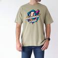 Baseball Dad Kids Birthday Baseball Drip Ice Cream Family Men's Comfort Colors T-Shirt Khaki Baseball Dad Kids Birthday Baseball Drip Ice Cream Family Men's Comfort Colors T-Shirt Khaki