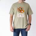 Baseball Dad Leopard Heart Colorful Premium Men's Comfort Colors T-Shirt Khaki Baseball Dad Leopard Heart Colorful Premium Men's Comfort Colors T-Shirt Khaki