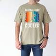 Baseball Dad Baseball Lover Father's Day Men's Comfort Colors T-Shirt Khaki