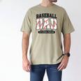 Baseball Dad Like Normal Dad But Louder Prouder Father Day Men's Comfort Colors T-Shirt Khaki Baseball Dad Like Normal Dad But Louder Prouder Father Day Men's Comfort Colors T-Shirt Khaki