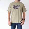 Baseball Dad Graphic Premium Tri-Blend Men's Comfort Colors T-Shirt Khaki Baseball Dad Graphic Premium Tri-Blend Men's Comfort Colors T-Shirt Khaki