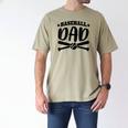 Baseball Dad Baseball Sports Men's Comfort Colors T-Shirt Khaki Baseball Dad Baseball Sports Men's Comfort Colors T-Shirt Khaki