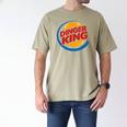 Baseball Dinger King Logo For Home Run Players And Fan Men's Comfort Colors T-Shirt Khaki Baseball Dinger King Logo For Home Run Players And Fan Men's Comfort Colors T-Shirt Khaki