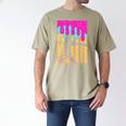 Baseball Drip Bat Boys Ice Cream American Flag 4th Of July Men's Comfort Colors T-Shirt Khaki Baseball Drip Bat Boys Ice Cream American Flag 4th Of July Men's Comfort Colors T-Shirt Khaki