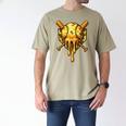 Baseball Drip Ice Cream Camo Cool Men's Comfort Colors T-Shirt Khaki