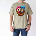 Baseball Drip Ice Cream Number 67 Player Or 67th Birthday Men's Comfort Colors T-Shirt Khaki Baseball Drip Ice Cream Number 67 Player Or 67th Birthday Men's Comfort Colors T-Shirt Khaki