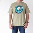 Baseball Drip Ice Cream Sprinkles Baseball Player Premium Tri-Blend Men's Comfort Colors T-Shirt Khaki Baseball Drip Ice Cream Sprinkles Baseball Player Premium Tri-Blend Men's Comfort Colors T-Shirt Khaki