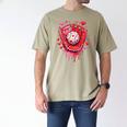 Baseball Drip Ice Cream Sprinkles Valentines Day Baseball Men's Comfort Colors T-Shirt Khaki Baseball Drip Ice Cream Sprinkles Valentines Day Baseball Men's Comfort Colors T-Shirt Khaki