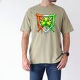 Baseball Drip Ice Cream St Patricks Day Shamrock Lucky Men's Comfort Colors T-Shirt Khaki Baseball Drip Ice Cream St Patricks Day Shamrock Lucky Men's Comfort Colors T-Shirt Khaki