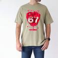 Baseball Drip Ice Cream Valentine Youth Boys Girls Sport Men's Comfort Colors T-Shirt Khaki Baseball Drip Ice Cream Valentine Youth Boys Girls Sport Men's Comfort Colors T-Shirt Khaki