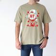 Baseball Drip Icecream Valentine 67 Meme Tees Men Youth Boys Men's Comfort Colors T-Shirt Khaki