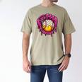 Baseball Drip Pink Glove Respect The Drip Youth Boys Girls Men's Comfort Colors T-Shirt Khaki Baseball Drip Pink Glove Respect The Drip Youth Boys Girls Men's Comfort Colors T-Shirt Khaki