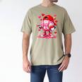 Baseball Drip Valentine Sports Vday Ice Cream Drip Heart Men's Comfort Colors T-Shirt Khaki Baseball Drip Valentine Sports Vday Ice Cream Drip Heart Men's Comfort Colors T-Shirt Khaki