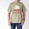 Baseball Game Day There Is No Crying In Baseball Men's Comfort Colors T-Shirt Khaki Baseball Game Day There Is No Crying In Baseball Men's Comfort Colors T-Shirt Khaki