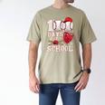 Baseball Happy 100 Days Of School Boy Girl Kid Teacher Men's Comfort Colors T-Shirt Khaki
