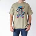 Baseball Ice Cream Drip For Boys And Girls Batter Game Day Men's Comfort Colors T-Shirt Khaki