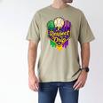Baseball Ice Cream Respect The Drip Mardi Gras Carnival Boys Men's Comfort Colors T-Shirt Khaki Baseball Ice Cream Respect The Drip Mardi Gras Carnival Boys Men's Comfort Colors T-Shirt Khaki