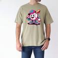Baseball Ice Cream Shirt Cool Baseball Drip For Boys Men's Comfort Colors T-Shirt Khaki Baseball Ice Cream Shirt Cool Baseball Drip For Boys Men's Comfort Colors T-Shirt Khaki